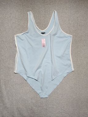 Wild Fable Sky Blue Bodysuit 4x Plus Size